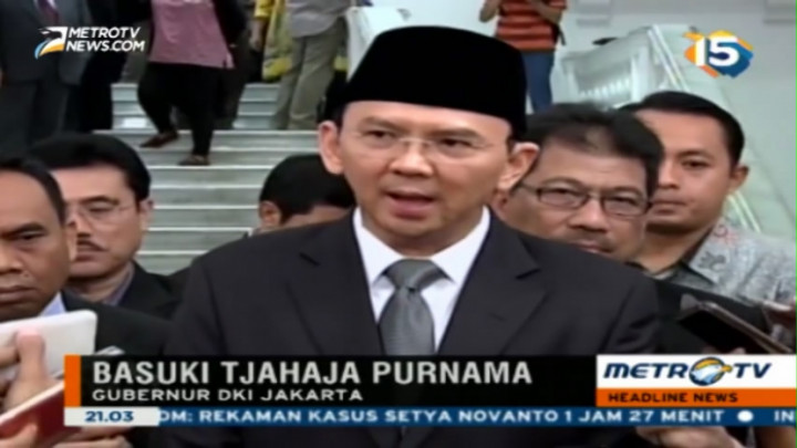 Ahok Tunda Pencopotan Pejabat Eselon II