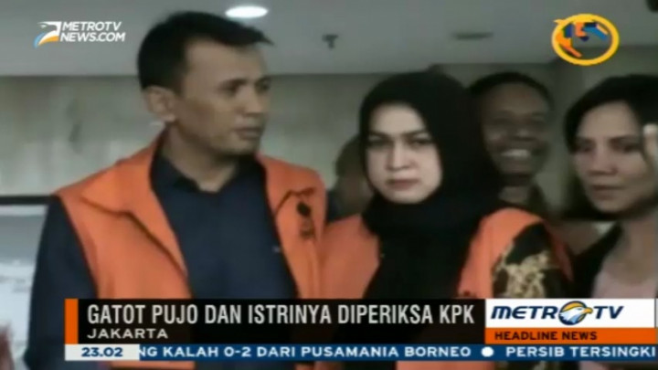 Berkas Pemeriksaan Lengkap, Gatot-Evy Siap Disidang