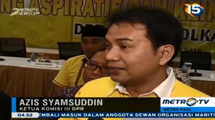 Azis Syamsuddin Jamin tidak Ada Kekosongan Pimpinan KPK