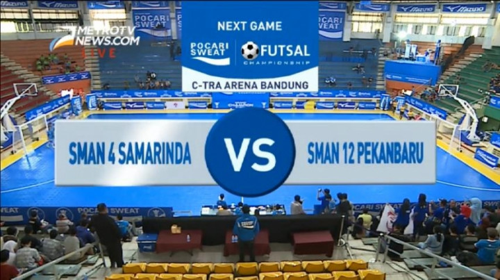 Highlight PSFC 2015, SMAN 4 Samarinda vs SMAN 12 Pekanbaru