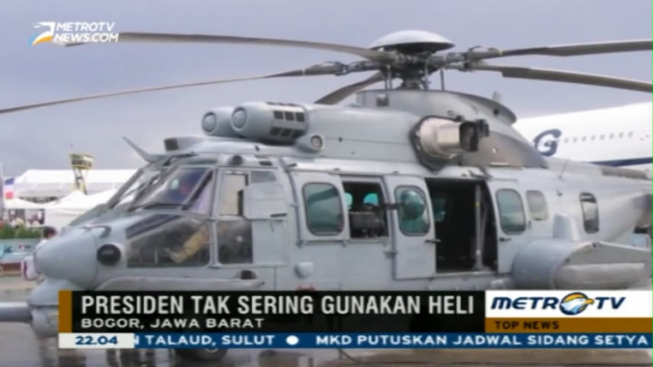 Jokowi Tak akan Sering Gunakan Heli AW-101