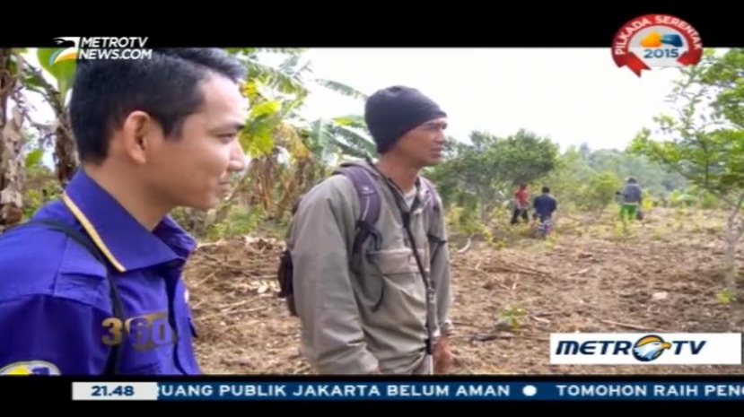 Dicap Gila, <i>Mang</i> Ipin Tak Goyah Lestarikan Hutan Papandayan