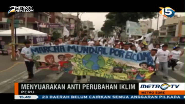 Aksi Demo Perubahan Iklim di Berbagai Negara