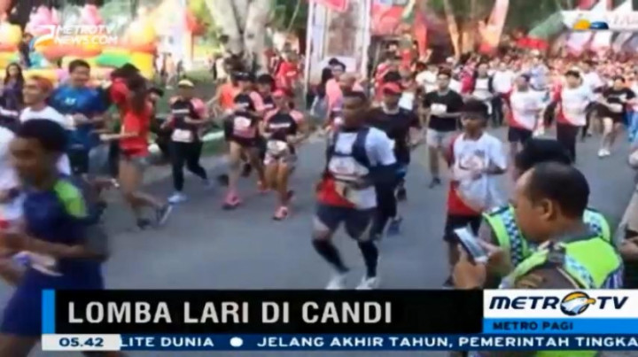 Lomba Lari Mengelilingi Candi