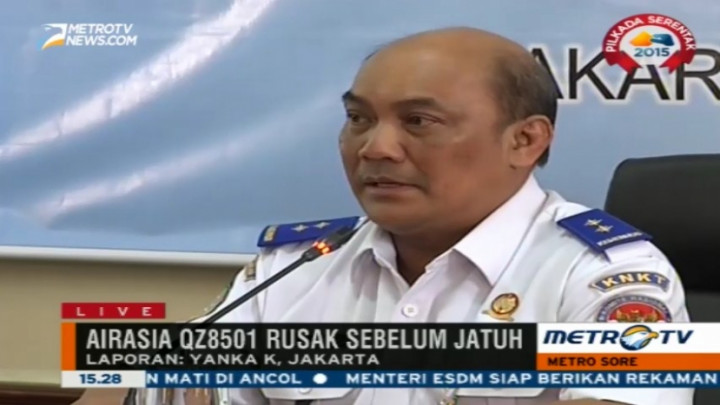 Sistem Kemudi AirAsia QZ8501 Rusak Empat Kali Sebelum Jatuh  