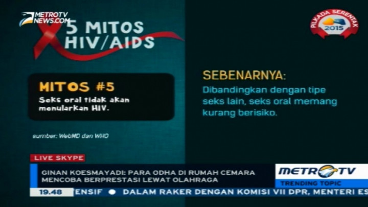 Mitos dan Fakta Seputar HIV/AIDS yang Perlu Anda Diketahui  
