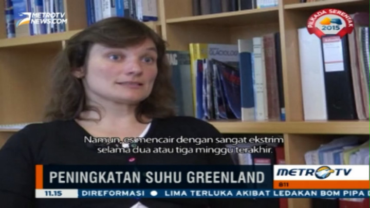 Pencairan Lapisan Es di Greenland Capai Level Ekstrem