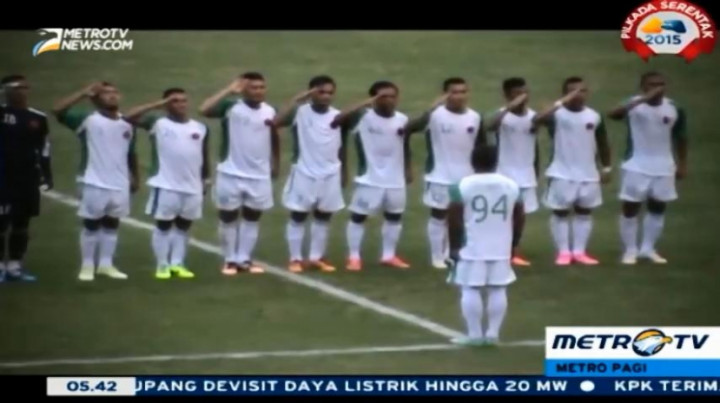 Selebrasi Unik PS TNI pada Ajang Piala Jenderal Sudirman