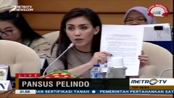 RJ Lino Menyatakan Dirinya Tak Akan Menandantangani Kesimpulan Rapat 