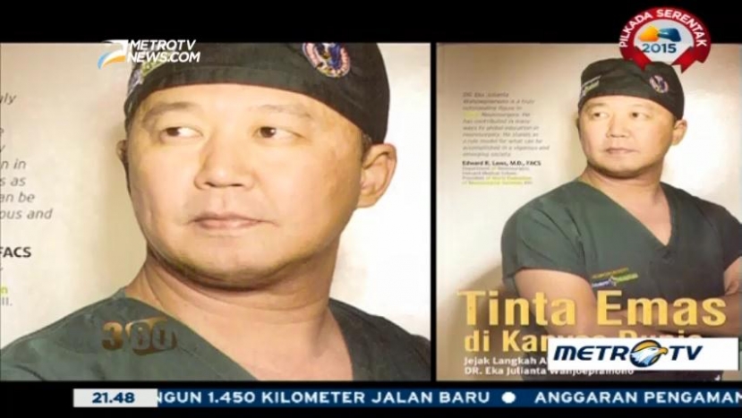 Prof Eka, Dokter Pertama di Asia Tenggara yang Berhasil Bedah Batang Otak