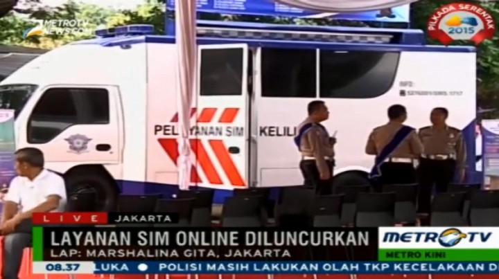 Layanan SIM Online Diluncurkan