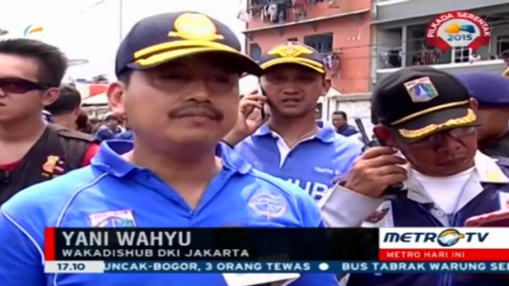 Pascakecelakaan, Dishub DKI Cabut Trayek Metromini M80