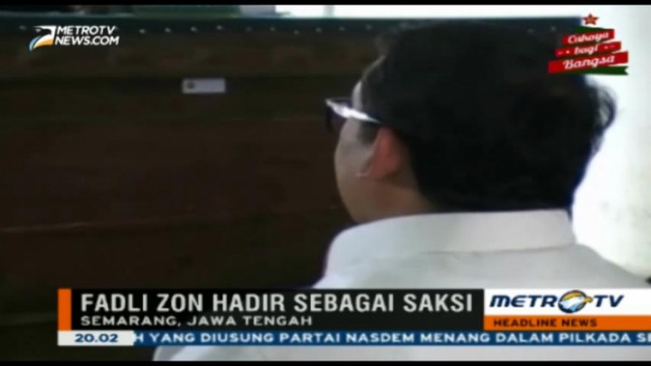 Fadli Zon Hadiri Sidang Lanjutan Kasus Pencemaran Nama Baik