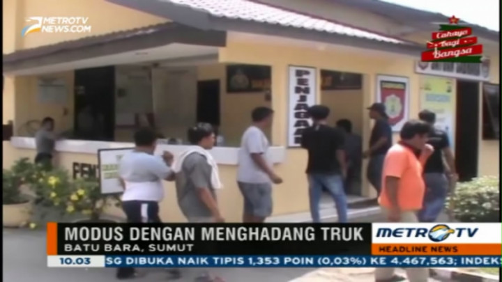 Aksi Pembajakan Truk CPO di Sumut Semakin Marak  