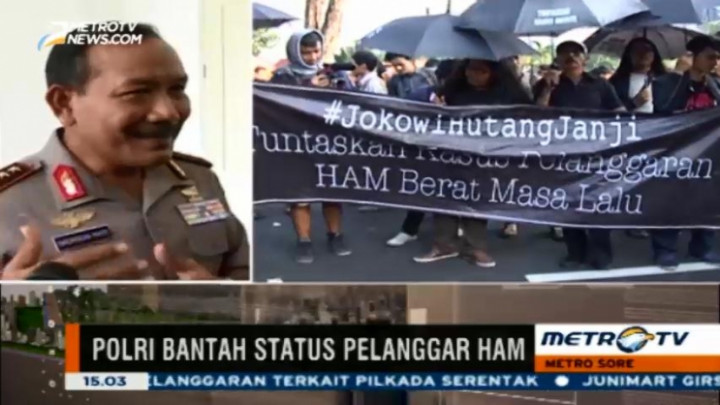 Jadi Pelanggar HAM Tertinggi, Ini Tanggapan Badrodin Haiti