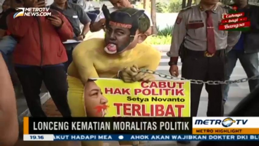 Lonceng Kematian Moralitas Politik