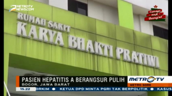 Jumlah Mahasiswa IPB Terjangkit Hepatitis A Mulai Berkurang 
