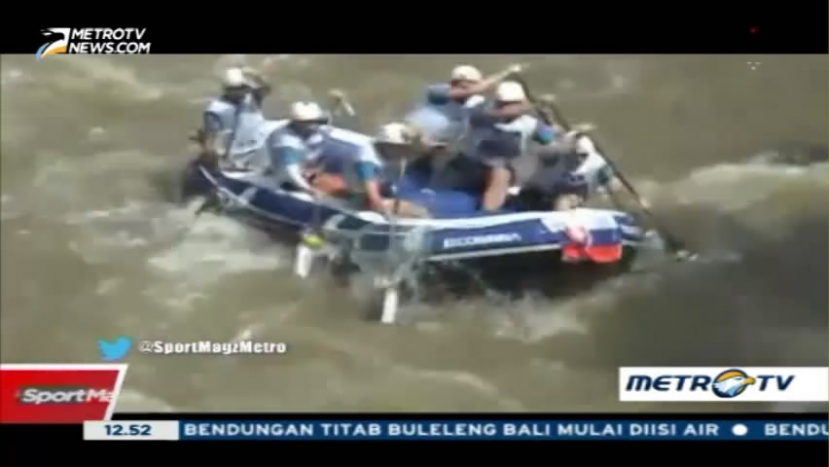 Kemeriahan Kejuaraan Dunia Rafting 2015 di Sungai Citarik