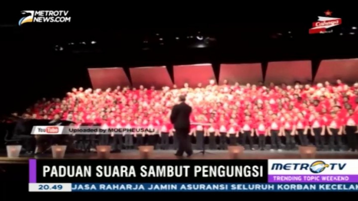 Paduan Suara Canadian Children Sambut Pengungsi Suriah dengan Lagu Nasyid
