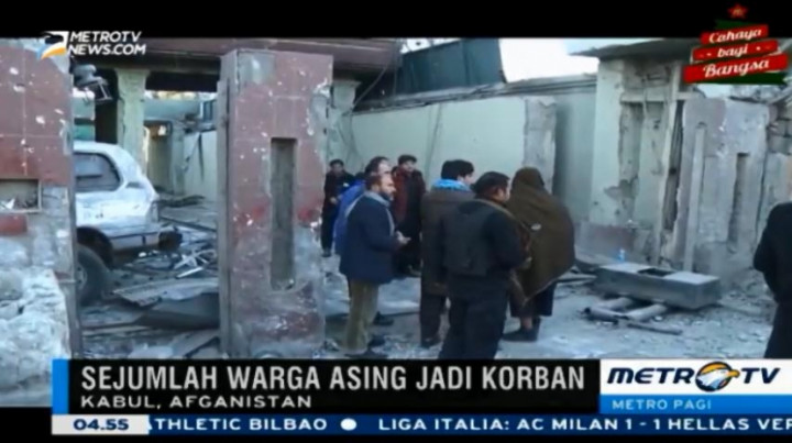 Ledakan Bom di Pusat Kota Kabul, 12 Tewas