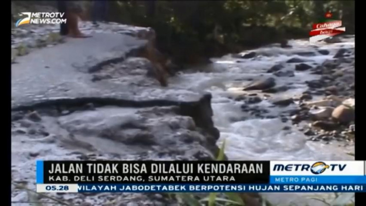 Empat Desa di Deli Serdang Masih Terisolir