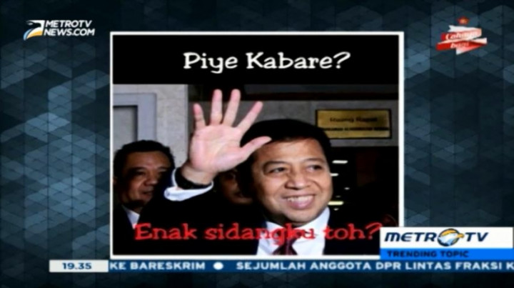 Kumpulan Meme Kocak Jelang Sidang Putusan Setnov