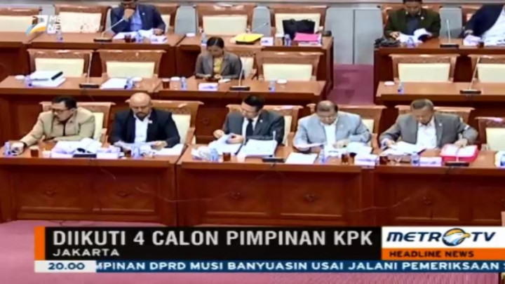 Hari Kedua <i>Fit & Proper Test</i> Diikuti Empat Capim KPK