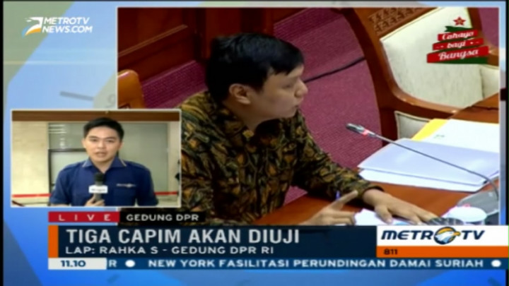Komisi III DPR Lanjutkan Uji Kelayakan Tiga Capim KPK Hari Ini