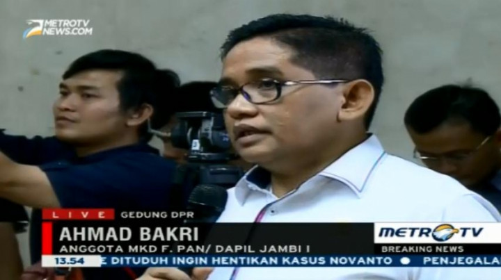 Anggota MKD Harapkan Ada Pengganti Akbar Faizal