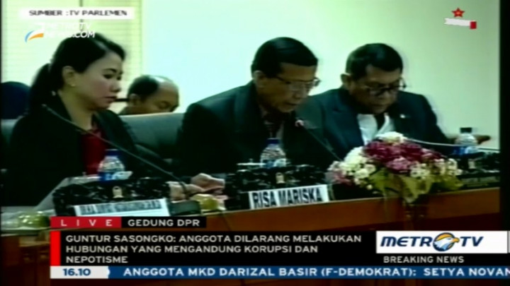 Dua Anggota MKD dari Demokrat Nyatakan Setnov Langgar Etik Kategori Sedang