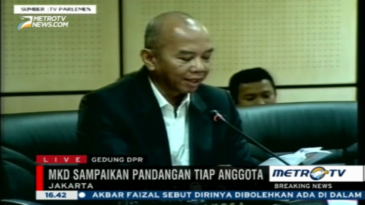 Anggota MKD dari PDI-P Jatuhkan Setnov Sanksi Berat