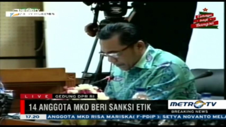 Anggota MKD Sarifuddin Sudding Jatuhi Setnov Sanksi Sedang