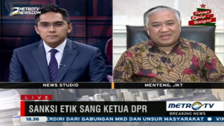 Din Syamsudin: Sidang Putusan MKD Tampilkan Stand Up Comedy