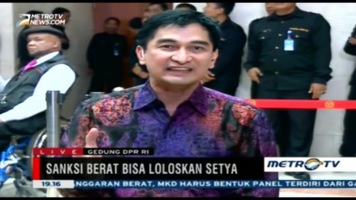 Beri Sanksi Berat, Anggota MKD Dimyati Takut Setnov Menjabat Jadi Ketua MKD  