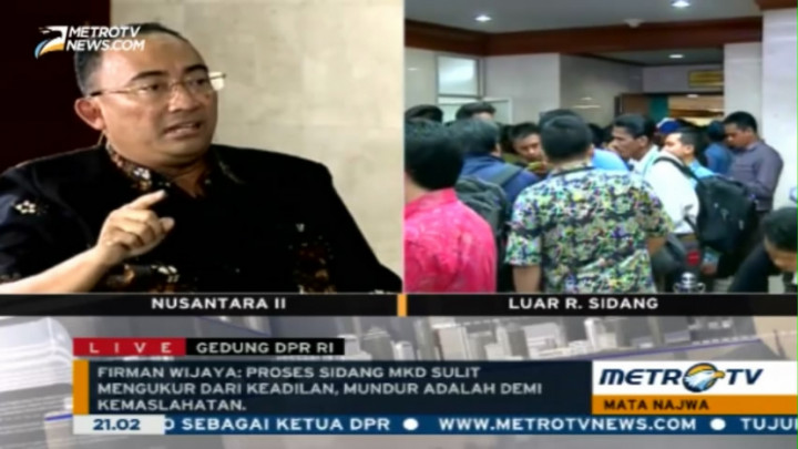 Detik-detik Pengunduran Diri Setya Novanto