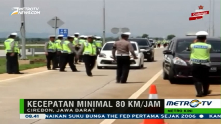Kurangi Kecelakaan, Polisi Pasang <i>Speed Gun</i> di Tol Cipali