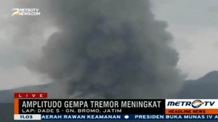 Status Gunung Bromo Masih Siaga