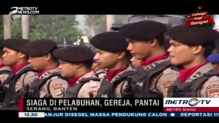 1.500 Pasukan Jajaran Polda Banten Siaga Amankan Natal
