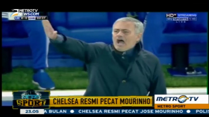 Chelsea Resmi Pecat Mourinho