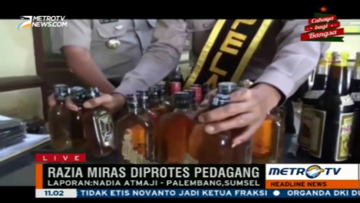 Antisipasi Keamanan Natal, Polisi Gelar Razia Miras