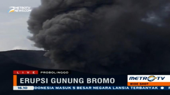 Arah Angin Berubah, Pemukiman Warga Tercancam Terkena Abu Vulkanik Bromo