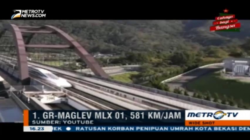 Lima Kereta Api Tercepat di Dunia