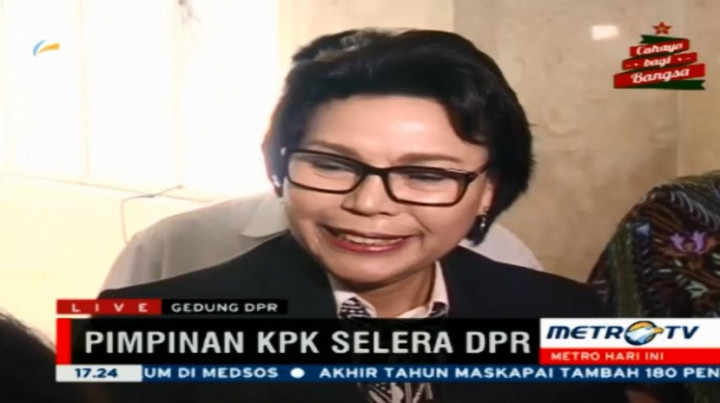 Pimpinan Baru KPK Diragukan, Bansariah: Mestinya Ditanya ke Pansel