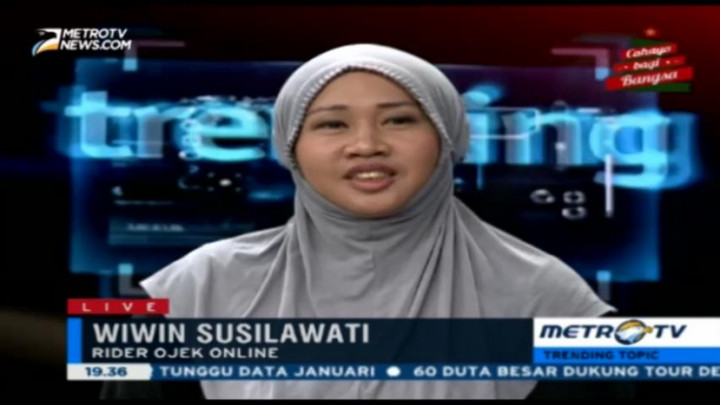 Curhatan Pengemudi Gojek Wanita Terkait Peraturan Kemenhub