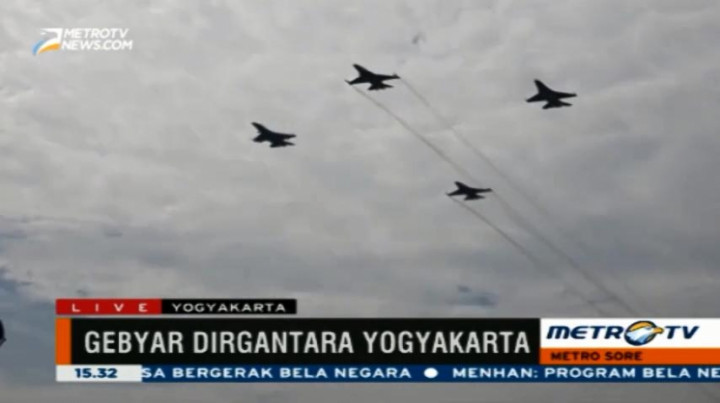 15.000 Pengunjung Penuhi Lanud Adisucipto