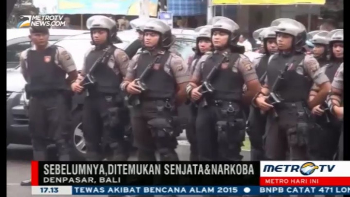 Temukan Bunker Berisi Senjata, Polisi Kembali Geledah Lapas Kerobokan