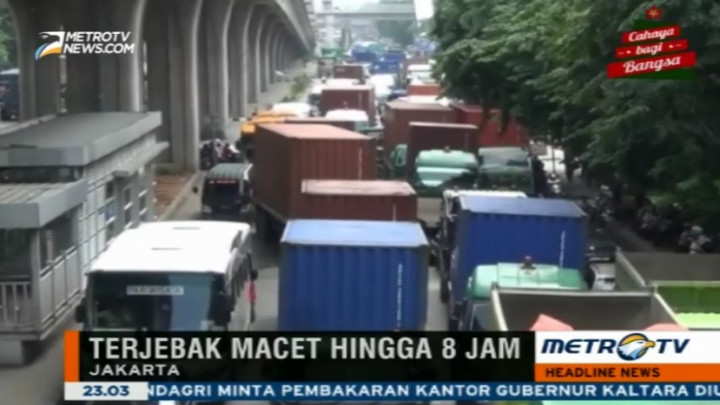Ini Dugaan Penyebab Beberapa Titik di Jakarta Utara Macet Parah 