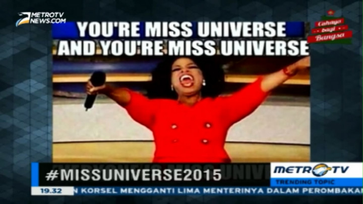 Salah Pengumuman, Meme Miss Universe 2015 Beredar di Sosial Media 