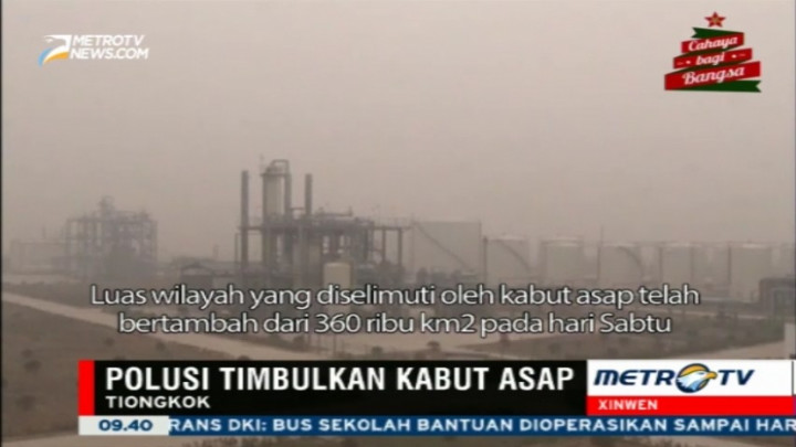 35 Kota di Tiongkok Terkena Polusi Serius