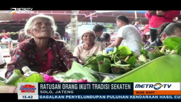 Keraton Kasunanan Surakarta Gelar Tradisi Sekaten
